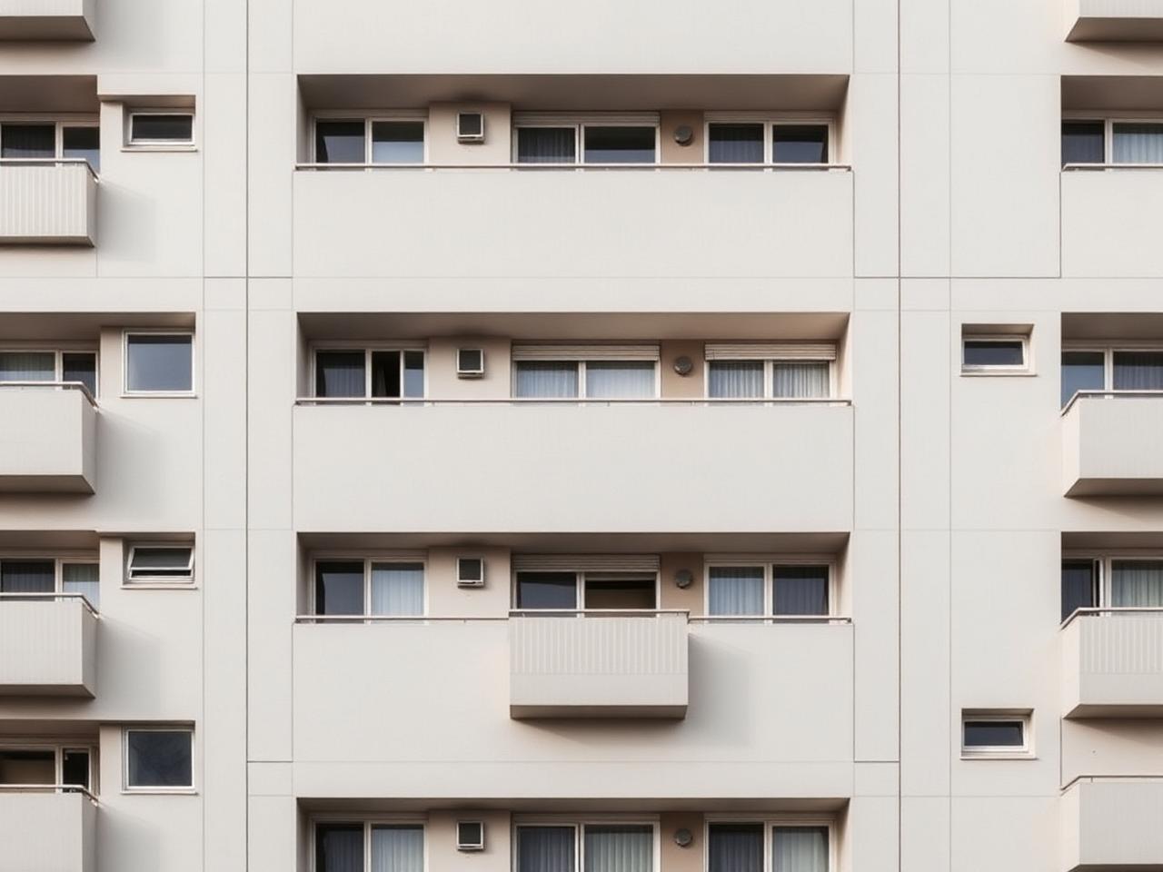 Fachada de edifício residencial — imagem provisória